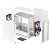 DeepCool CC360 Mini Tower PC Case - White - Core Components by DeepCool The Chelsea Gamer