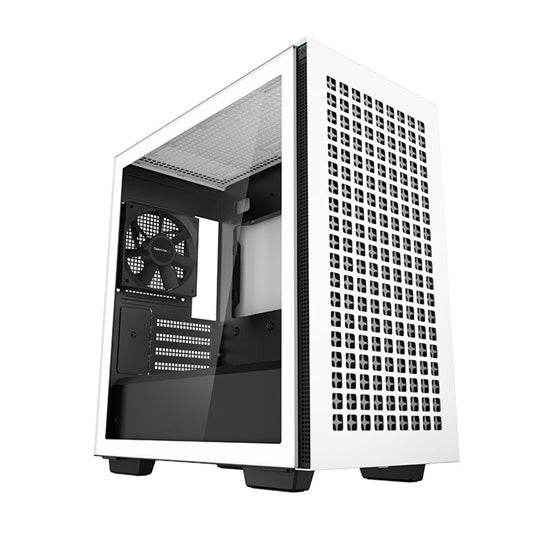 DeepCool CH370 Mini Tower PC Case - White - Core Components by DeepCool The Chelsea Gamer