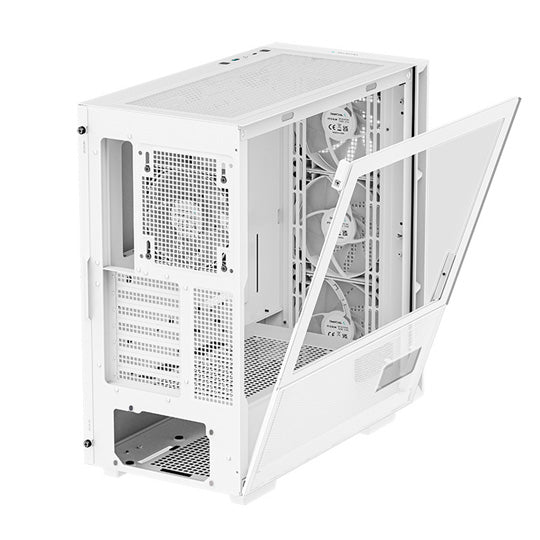 DeepCool CH560 Digital - Mid Tower PC Case - White - Core Components by DeepCool The Chelsea Gamer