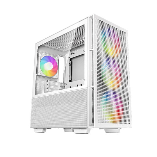 DeepCool CH560 - Mid Tower PC Case - White - Core Components by DeepCool The Chelsea Gamer