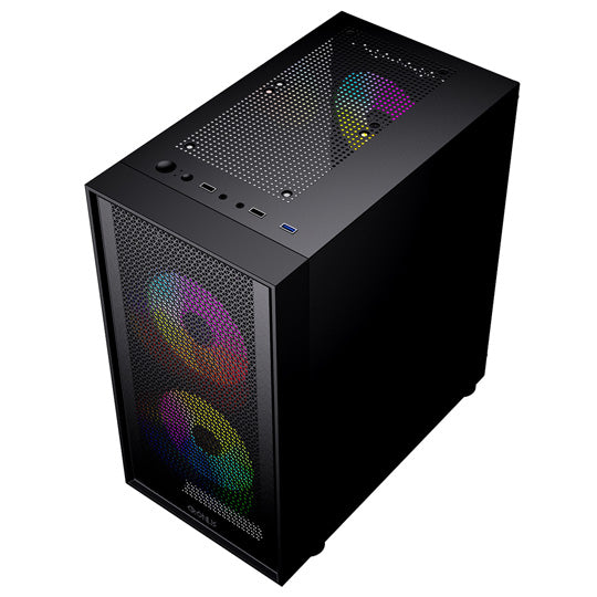CRONUS Theia Airflow PC Case - Black - Core Components by Cronus The Chelsea Gamer
