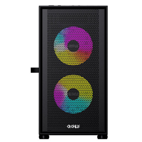 CRONUS Theia Airflow PC Case - Black - Core Components by Cronus The Chelsea Gamer