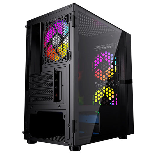 CRONUS Theia Airflow PC Case - Black - Core Components by Cronus The Chelsea Gamer