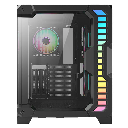 CIT Pro Android X Gaming Cube - PC Case - Black - Core Components by CiT The Chelsea Gamer
