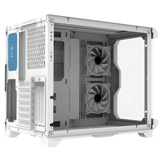 CIT Pro Android X Gaming Cube - PC Case - White - Core Components by CiT The Chelsea Gamer