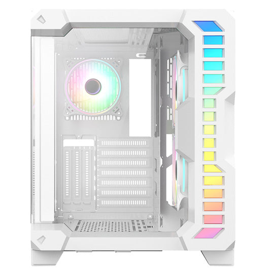 CIT Pro Android X Gaming Cube - PC Case - White - Core Components by CiT The Chelsea Gamer