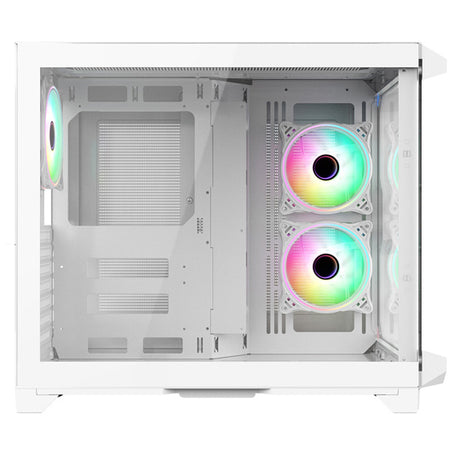 CIT Pro Android X Gaming Cube - PC Case - White - Core Components by CiT The Chelsea Gamer