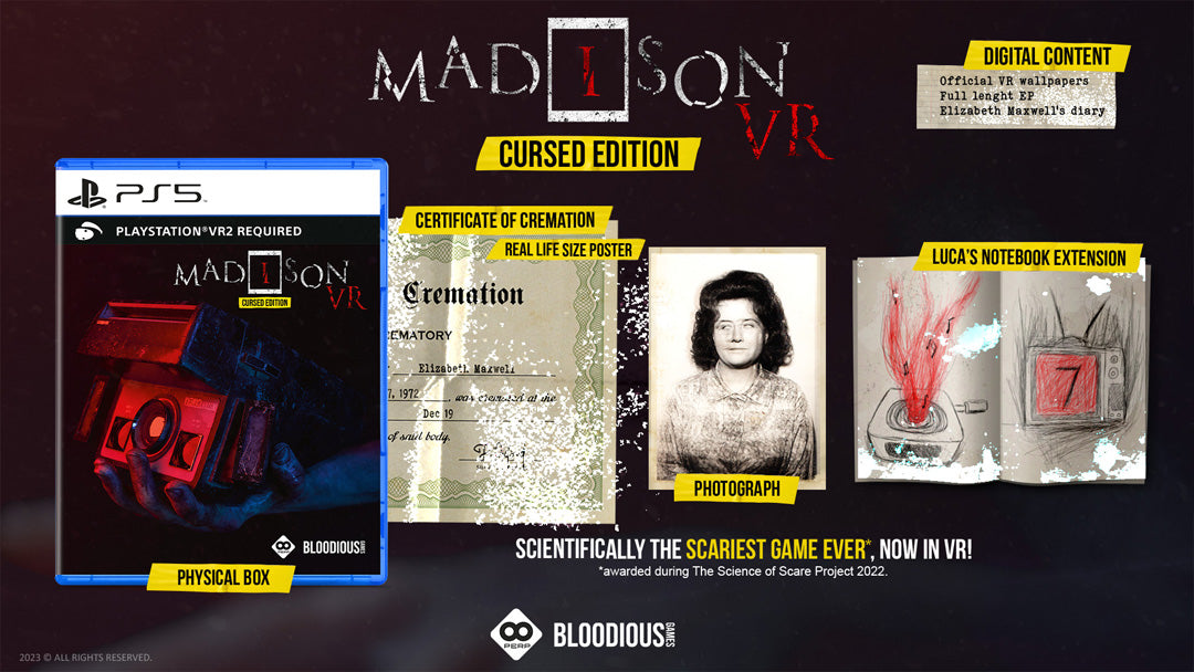 MADiSON VR - PlayStation VR2 - Video Games by Perpetual Europe The Chelsea Gamer