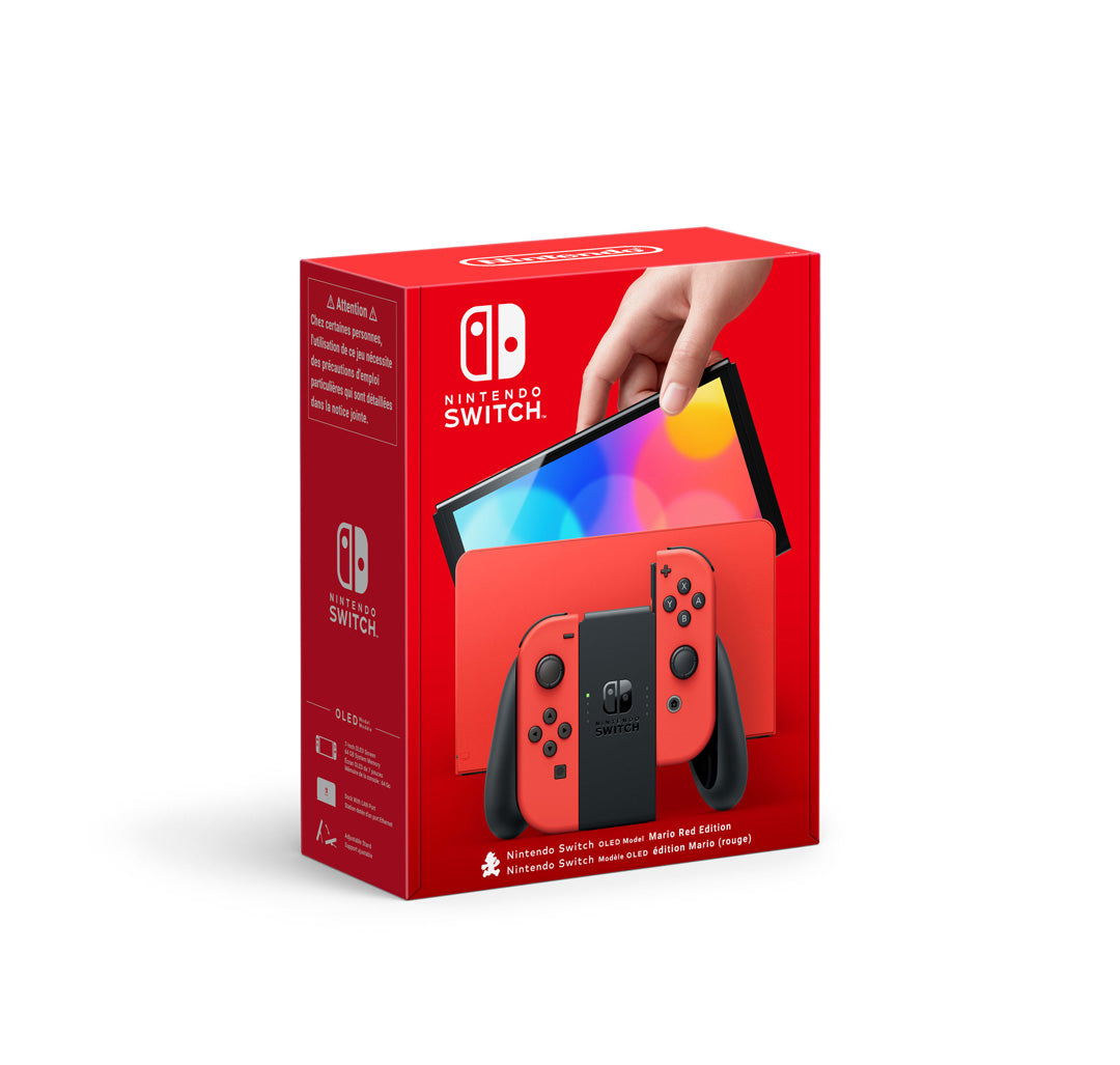 Nintendo Switch – OLED Model - Mario Red  Edition - Console pack by Nintendo The Chelsea Gamer