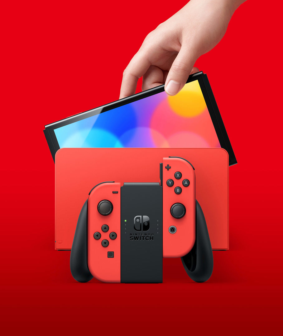 Nintendo Switch – OLED Model - Mario Red  Edition - Console pack by Nintendo The Chelsea Gamer