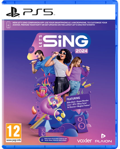 Let's Sing 2024 - PlayStation 5 - Video Games by Plaion The Chelsea Gamer
