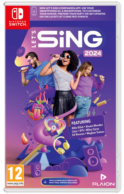 Let's Sing 2024 - Nintendo Switch - Video Games by Plaion The Chelsea Gamer