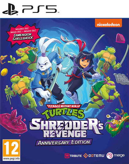 Teenage Mutant Ninja Turtles: Shredders Revenge Anniversary Edition - PlayStation 5 - Video Games by Merge Games The Chelsea Gamer