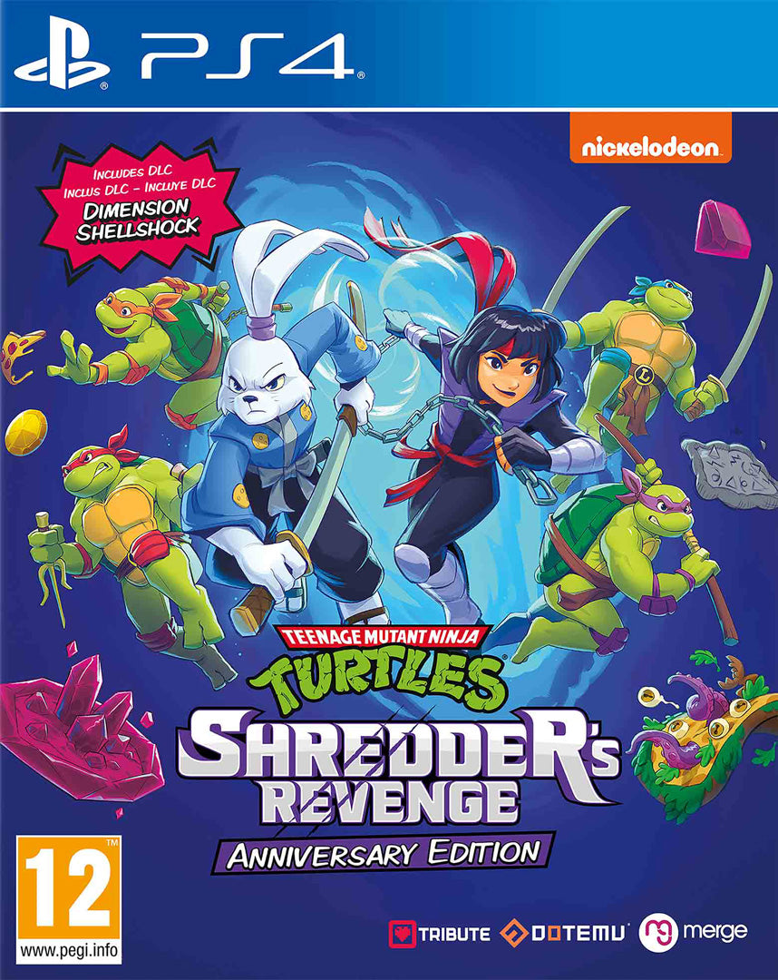 Teenage Mutant Ninja Turtles: Shredders Revenge Anniversary Edition - PlayStation 4 - Video Games by Merge Games The Chelsea Gamer