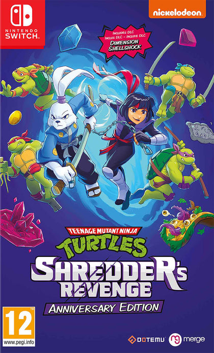 Teenage Mutant Ninja Turtles: Shredders Revenge Anniversary Edition - Nintendo Switch - Video Games by Merge Games The Chelsea Gamer