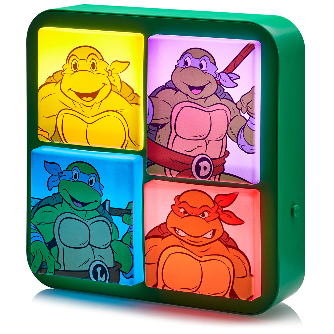 Numskull Official Teenage Mutant Ninja Turtles 3D Lamp - Merchandise by Numskull Designs The Chelsea Gamer