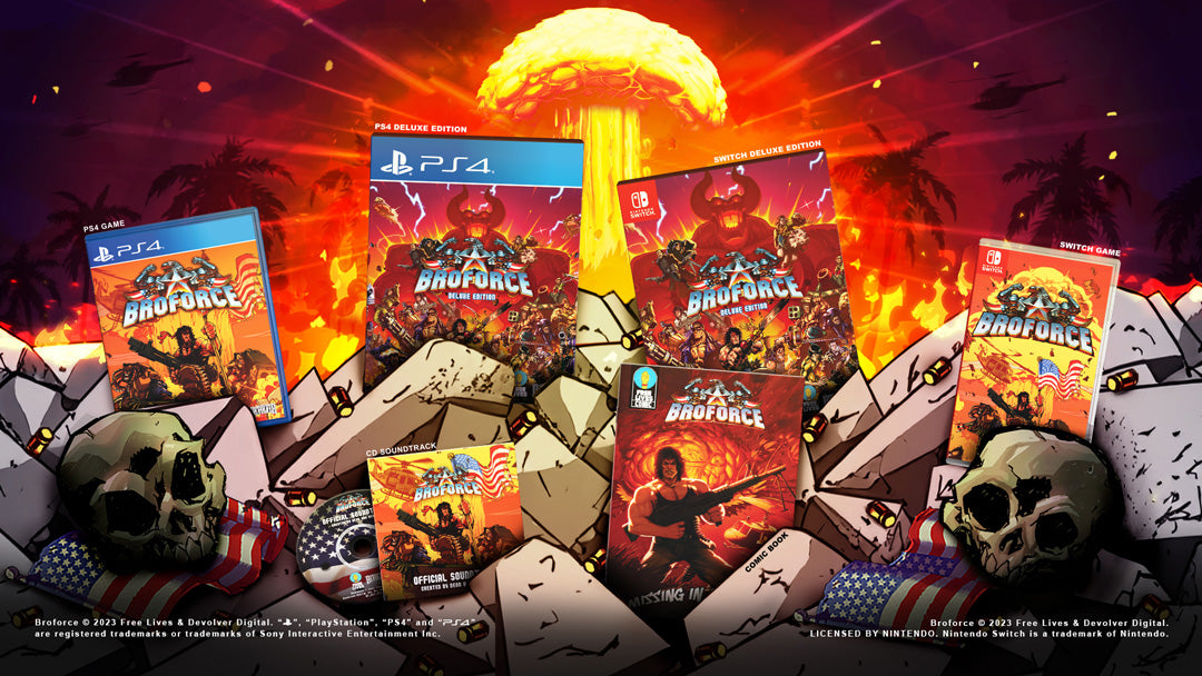Broforce: Deluxe Edition- Nintendo Switch - Video Games by U&I The Chelsea Gamer