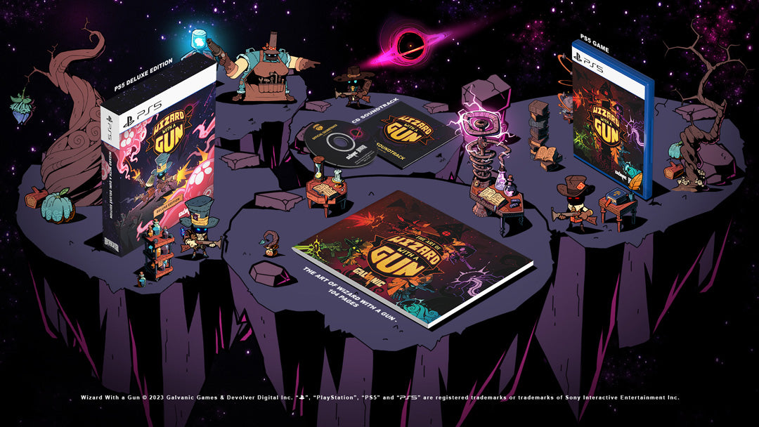 Wizard with a Gun: Deluxe Edition - PlayStation 5 - Video Games by U&I The Chelsea Gamer