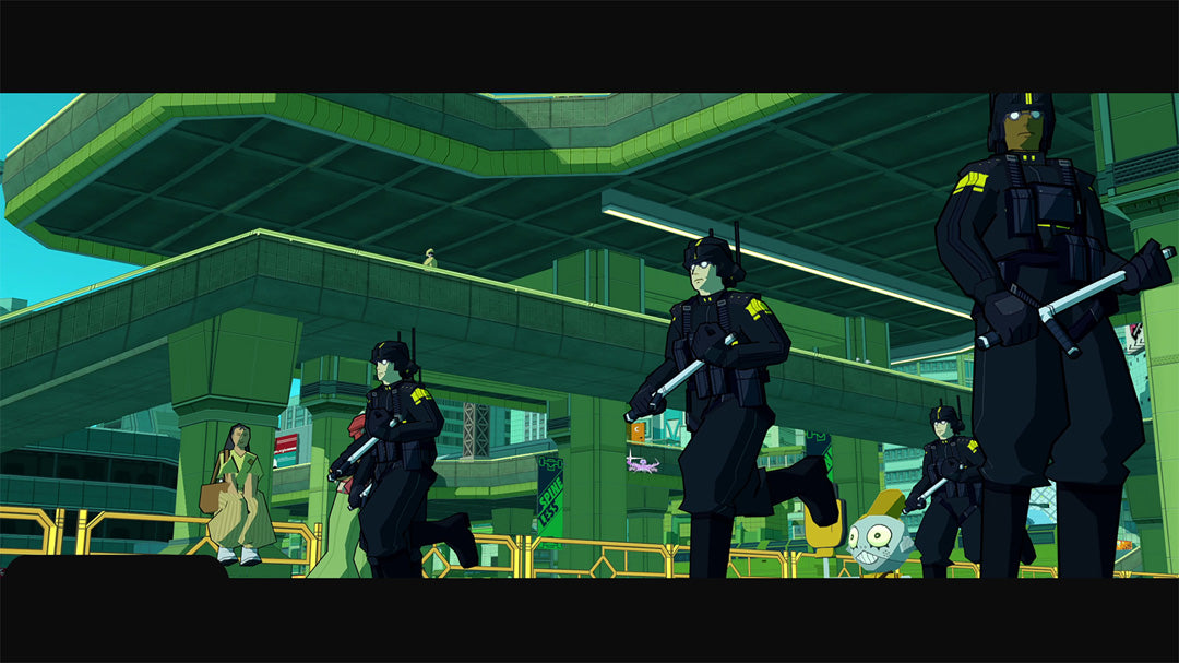 Bomb Rush Cyberfunk - PlayStation 5 - Video Games by Skybound Games The Chelsea Gamer