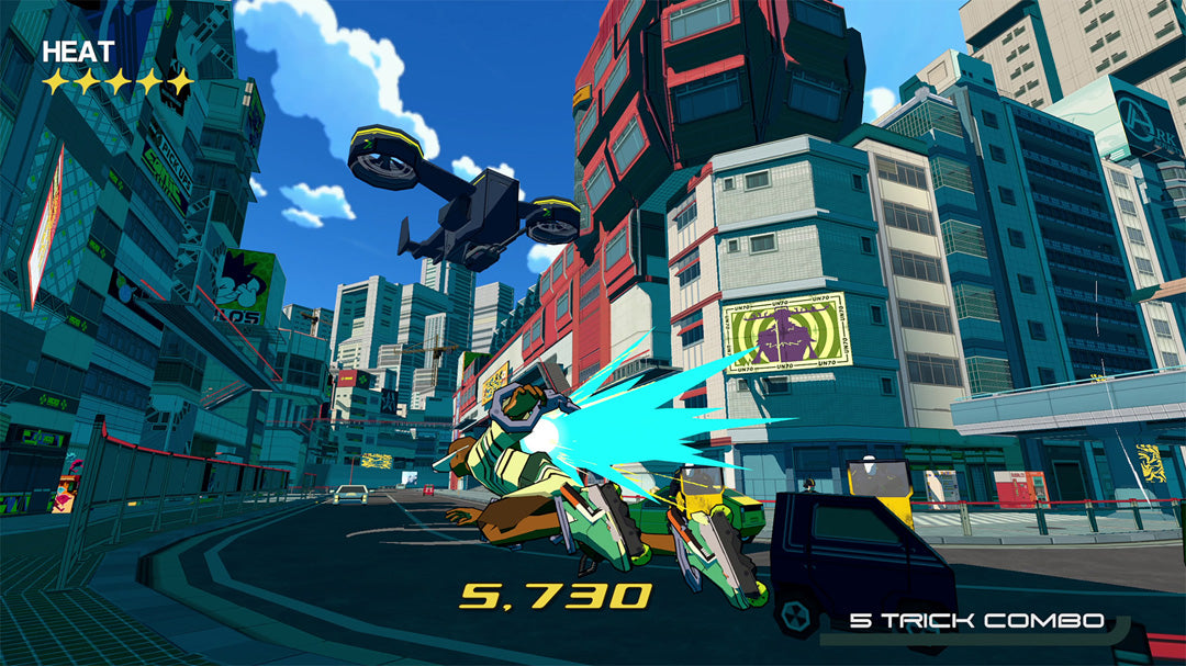 Bomb Rush Cyberfunk - PlayStation 5 - Video Games by Skybound Games The Chelsea Gamer