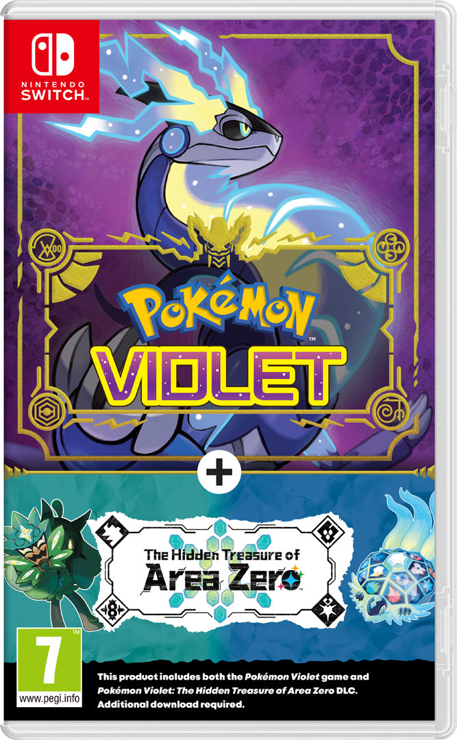 Pokémon Violet + The Hidden Treasure of Area Zero DLC - Nintendo Switch - Video Games by Nintendo The Chelsea Gamer