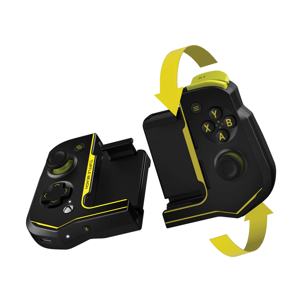 Turtle Beach® Atom Mobile Game Controller – Android - Black/Yellow - Console Accessories by Turtle Beach The Chelsea Gamer