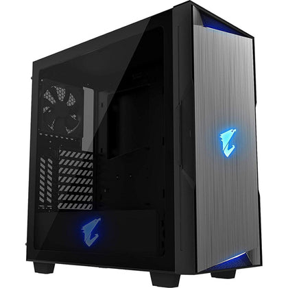 Gigabyte AORUS GB-AC300G - Mid Tower PC Case - Black - Core Components by Gigabyte The Chelsea Gamer
