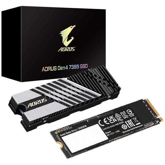 Gigabyte AORUS Gen4 7300 - 1TB M.2 NVMe PCIe Gen4 SSD - Console Accessories by Gigabyte The Chelsea Gamer