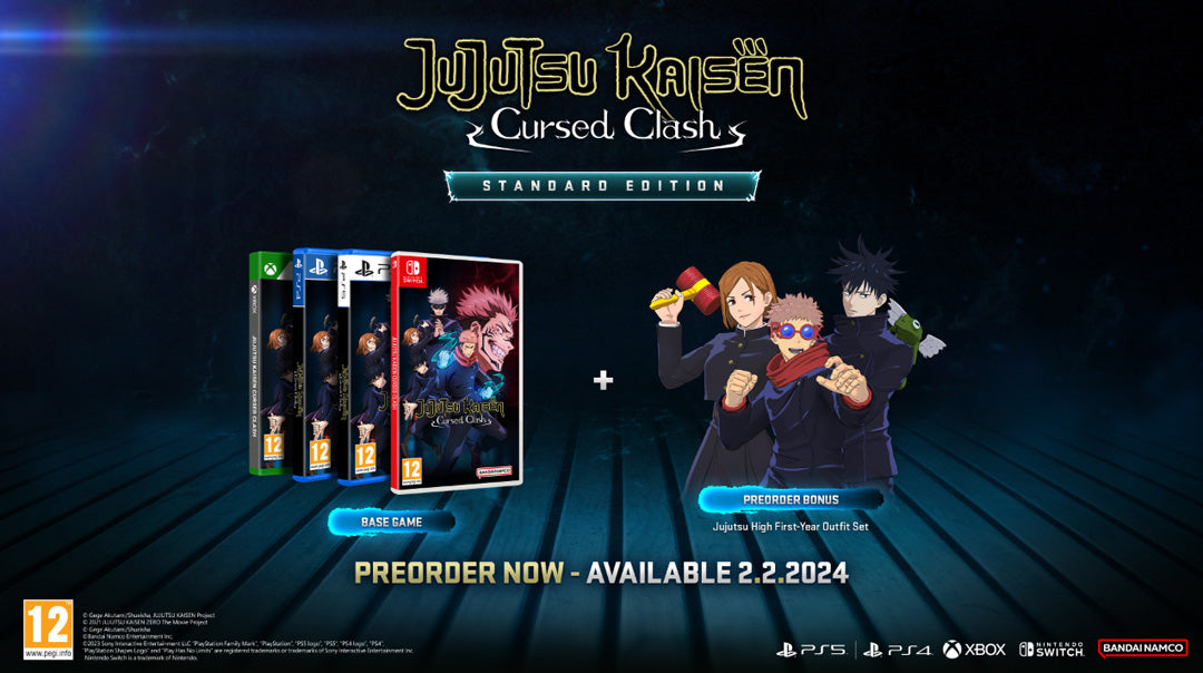 Jujutsu Kaisen: Cursed Clash - PlayStation 5 - Video Games by Bandai Namco Entertainment The Chelsea Gamer