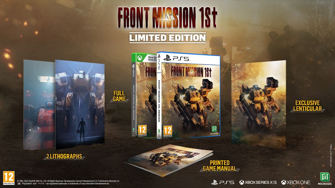 Front Mission 1st - Limited Edition - PlayStation 5 - Video Games by Maximum Games Ltd (UK Stock Account) The Chelsea Gamer