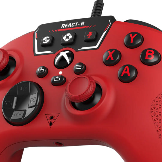 Turtle Beach REACT-R™ Controller – Wired, Red - Console Accessories by Turtle Beach The Chelsea Gamer