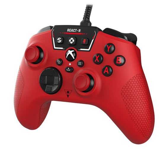Turtle Beach REACT-R™ Controller – Wired, Red - Console Accessories by Turtle Beach The Chelsea Gamer