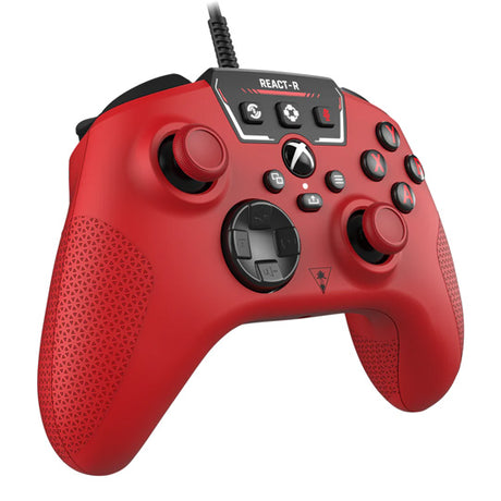 Turtle Beach REACT-R™ Controller – Wired, Red - Console Accessories by Turtle Beach The Chelsea Gamer