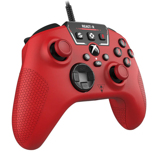 Turtle Beach REACT-R™ Controller – Wired, Red - Console Accessories by Turtle Beach The Chelsea Gamer