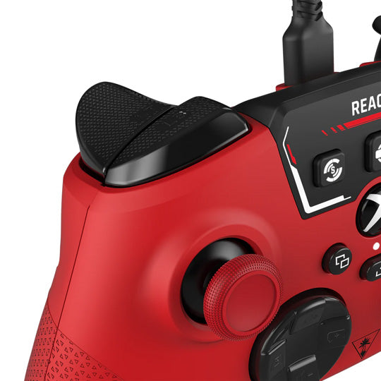 Turtle Beach REACT-R™ Controller – Wired, Red - Console Accessories by Turtle Beach The Chelsea Gamer