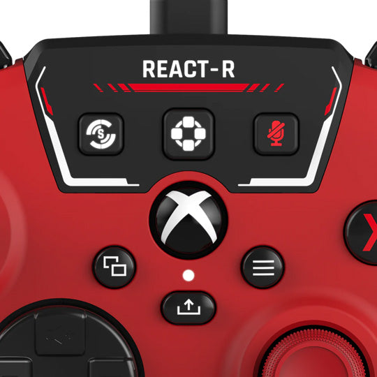 Turtle Beach REACT-R™ Controller – Wired, Red - Console Accessories by Turtle Beach The Chelsea Gamer