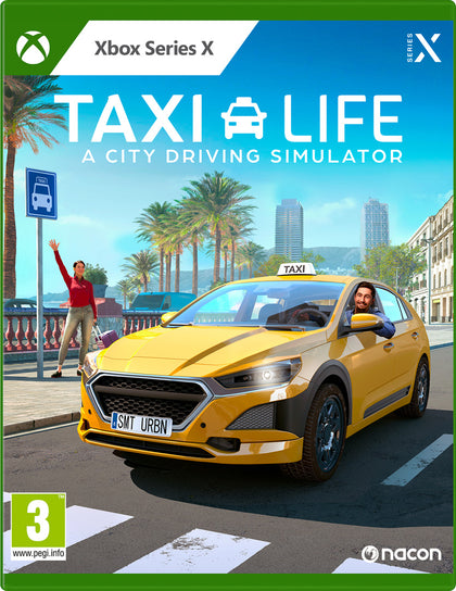 Taxi Life: A City Driving Simulator - Xbox Series X - Video Games by Maximum Games Ltd (UK Stock Account) The Chelsea Gamer