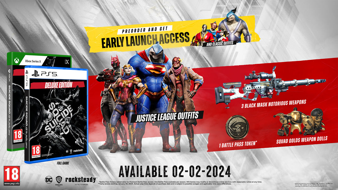 Suicide Squad: Kill the Justice League – Deluxe Edition - PlayStation 5 - Video Games by Warner Bros. Interactive Entertainment The Chelsea Gamer
