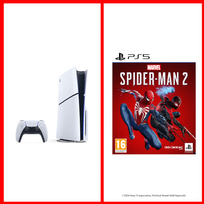 PlayStation®5 Console & Marvel’s Spider-Man 2 Bundle - Console pack by Sony The Chelsea Gamer
