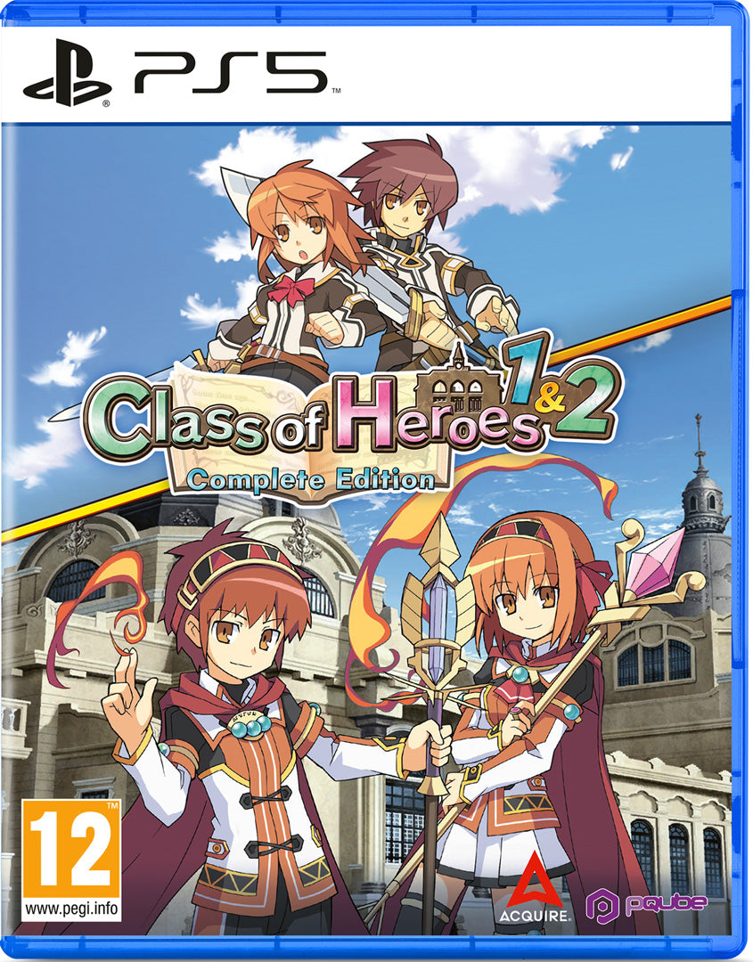 Class of Heroes 1 & 2 Complete Edition - PlayStation 5 - Video Games by Funstock The Chelsea Gamer