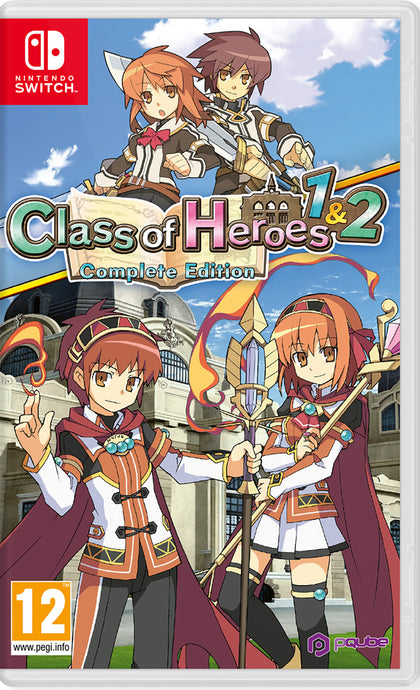 Class of Heroes 1 & 2 Complete Edition - Nintendo Switch - Video Games by Funstock The Chelsea Gamer