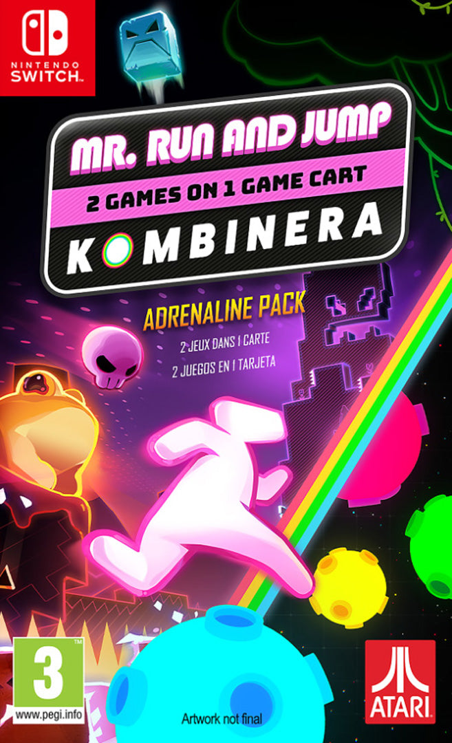 Mr. Run & Jump + Kombinera Adrenaline Pack - Nintendo Switch - Video Games by Numskull Games The Chelsea Gamer