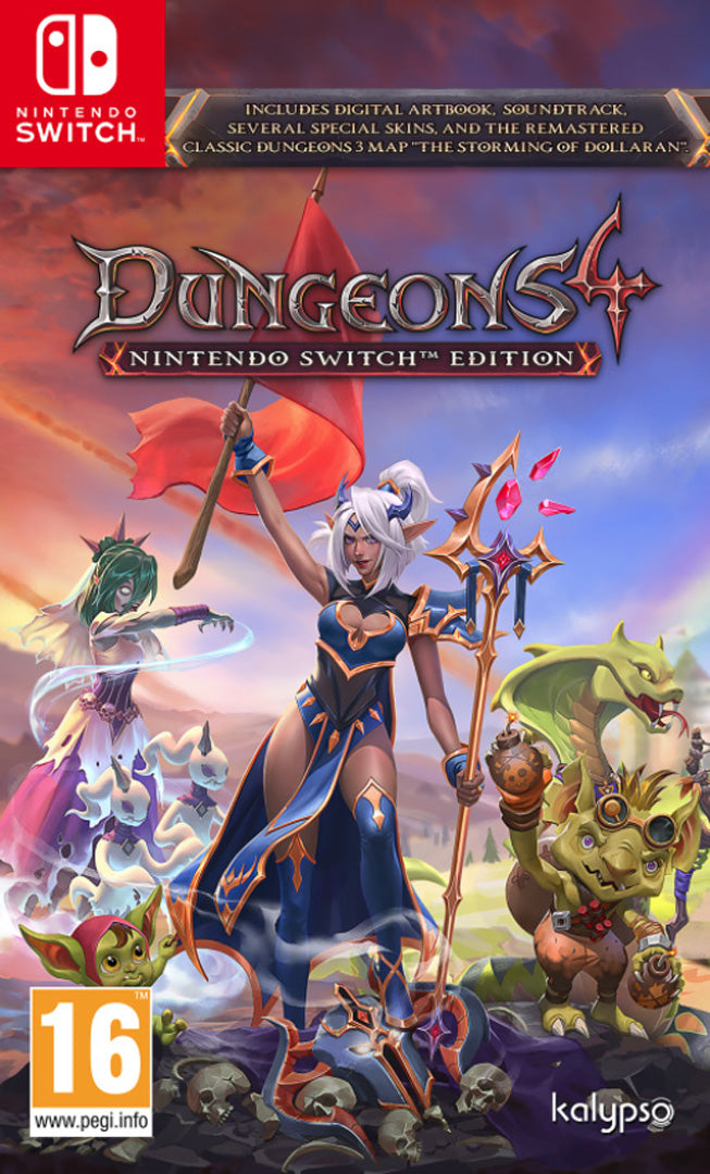 Dungeons 4 Deluxe Edition - Nintendo Switch - Video Games by Kalypso Media The Chelsea Gamer