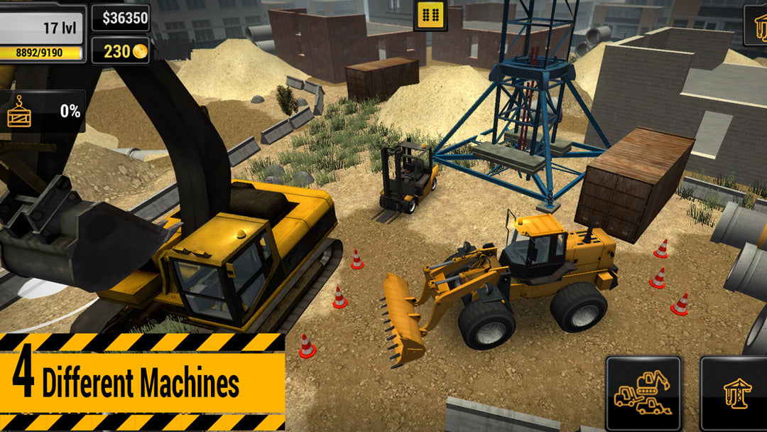 Construction Machines Simulator - Nintendo Switch - Code In A Box - Video Games by Nintendo The Chelsea Gamer
