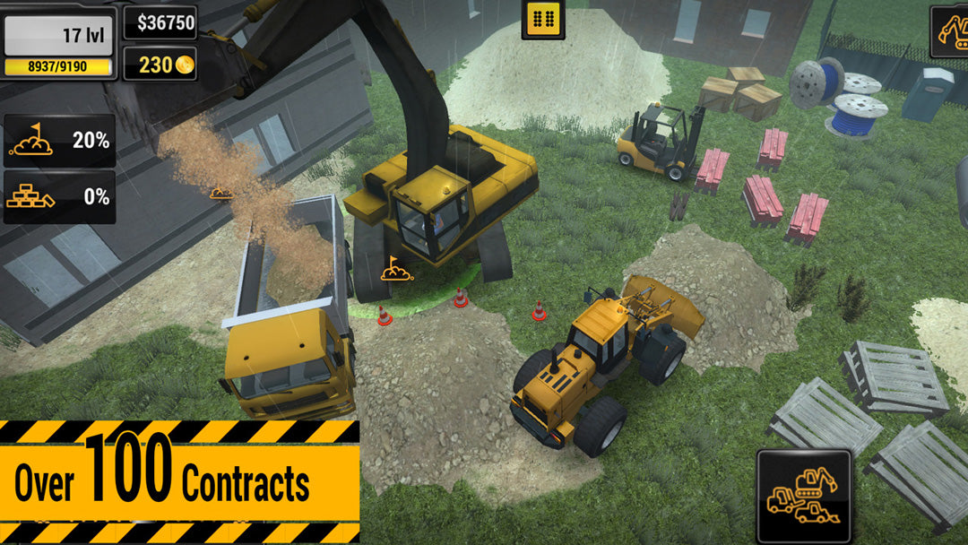 Construction Machines Simulator - Nintendo Switch - Code In A Box - Video Games by Nintendo The Chelsea Gamer