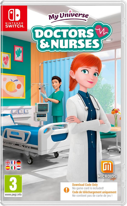 My Universe: Doctors and Nurses - Nintendo Switch - Code In A Box - Video Games by Maximum Games Ltd (UK Stock Account) The Chelsea Gamer