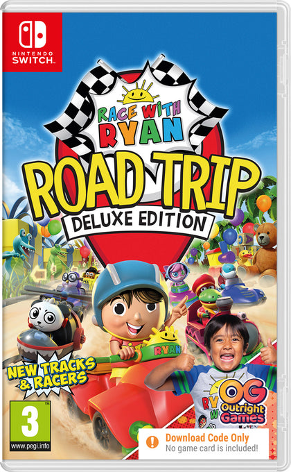 Race With Ryan Road Trip - Deluxe Edition - Nintendo Switch - Code In A Box - Video Games by U&I The Chelsea Gamer