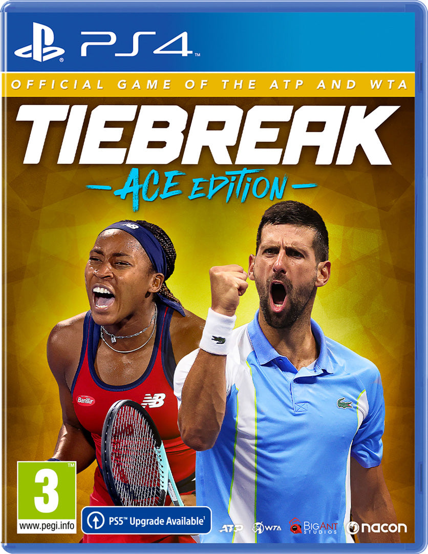 Tiebreak: Official Game of the ATP and WTA - Ace Edition - PlayStation 4 - Video Games by Maximum Games Ltd (UK Stock Account) The Chelsea Gamer