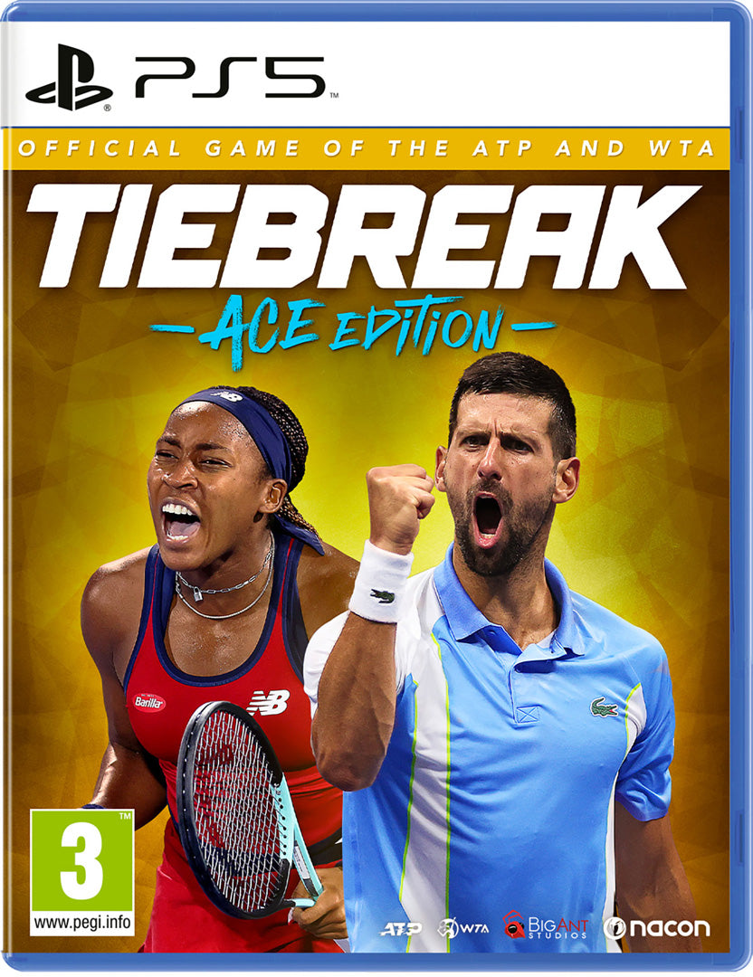 Tiebreak: Official Game of the ATP and WTA - Ace Edition - PlayStation 5 - Video Games by Maximum Games Ltd (UK Stock Account) The Chelsea Gamer