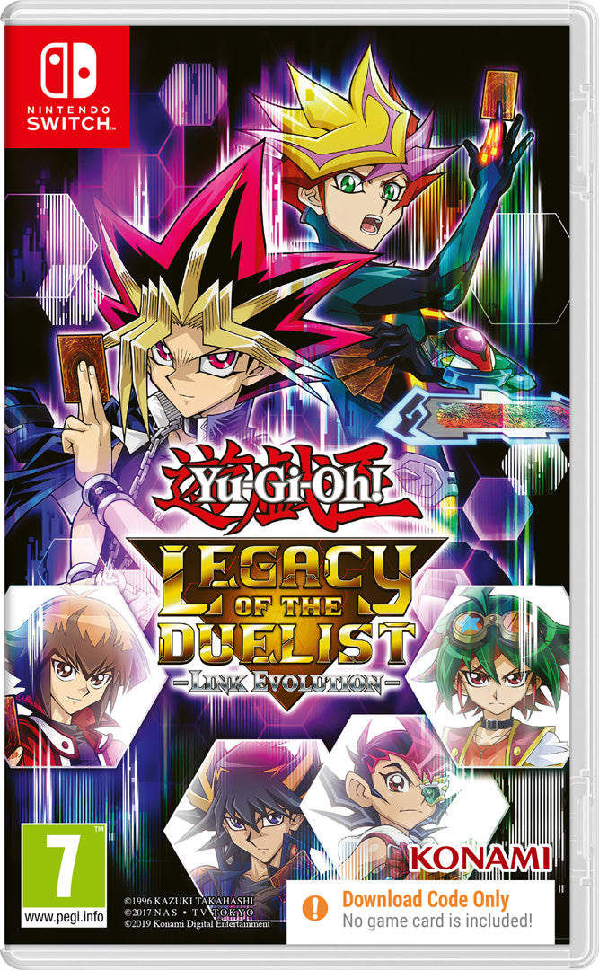 Yu Gi Oh Legacy of Duelist - Nintendo Switch - Code In A Box - Video Games by U&I The Chelsea Gamer